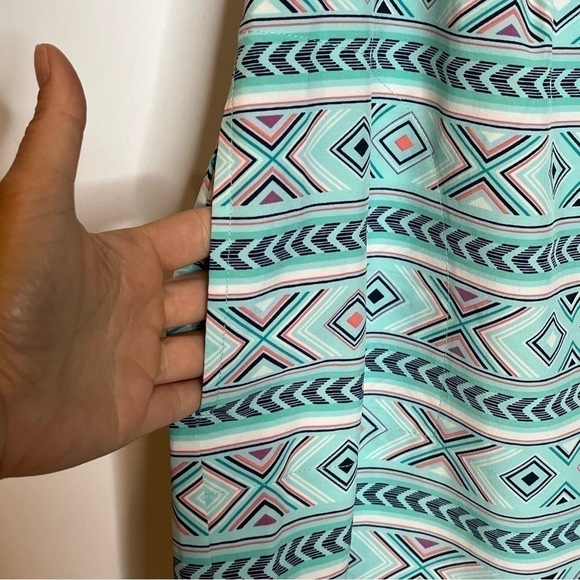 CARVE Designs Geometric Halter Sun Dress Size XS - Picture 7 of 9